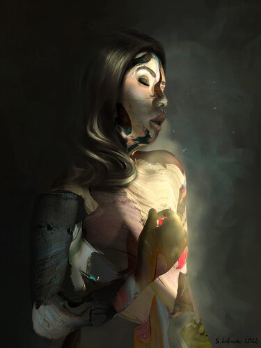 We Are Made For Daylight di Sergey Lutsenko, Pittura in vendita su Singulart