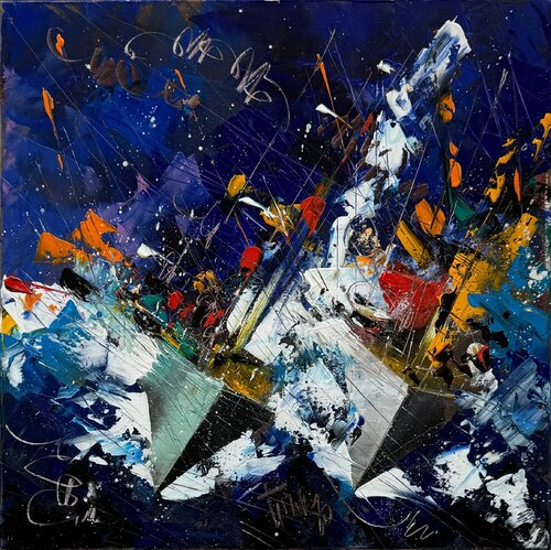 Alinghi by Francesco Toraldo, Painting for Sale on Singulart