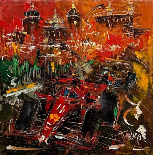 Montecarlo 2022 by Francesco Toraldo, Painting for Sale on Singulart