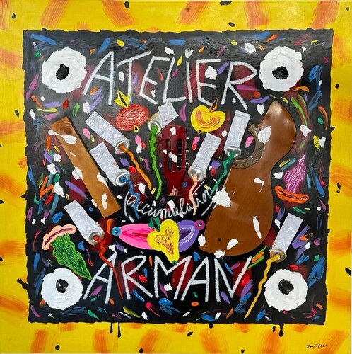 Atelier Arman  van Bruno Donzelli, Schilderij te koop op Singulart