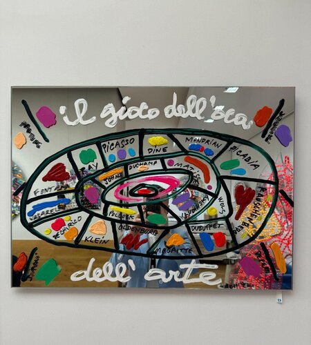 Il gioco dell'oca dell'arte van Bruno Donzelli, Schilderij te koop op Singulart