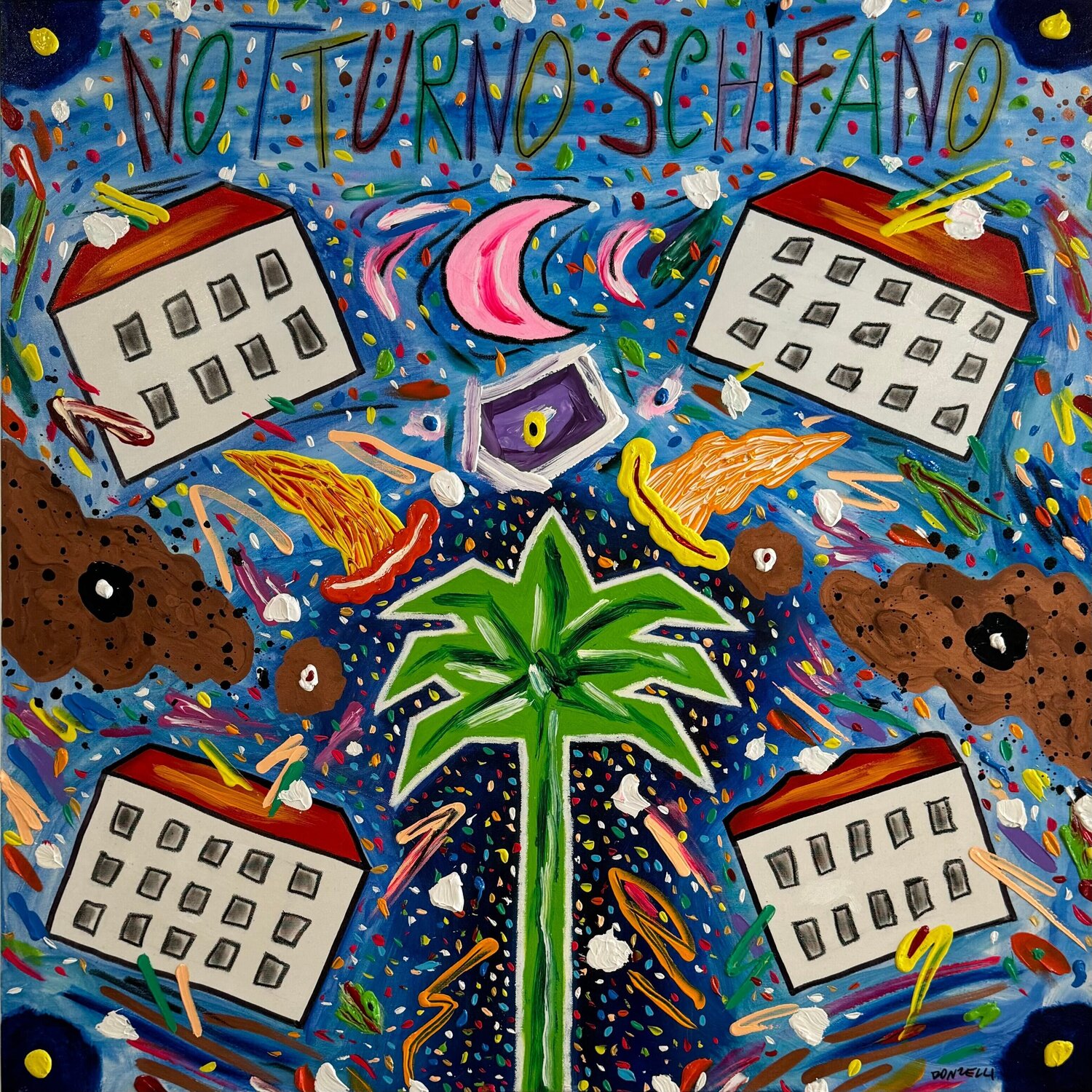 Notturno Schifano  Bruno Donzelli