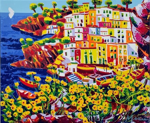 Luce E Illuminazione A Riomaggiore by Athos Faccincani, Print for Sale on Singulart