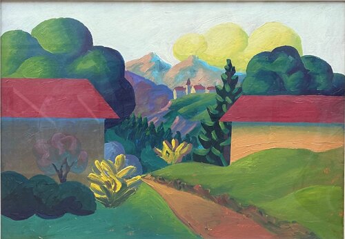 La valle van Salvo, Schilderij te koop op Singulart