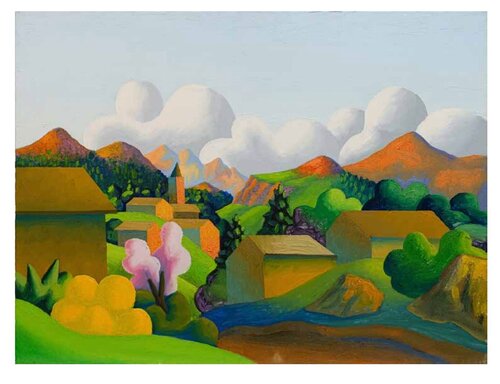 La Valle van Salvo, Schilderij te koop op Singulart