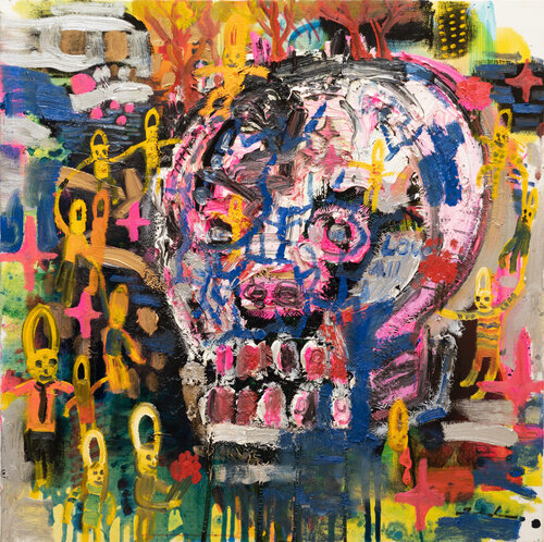 SKUL van Takuma Tanaka, Schilderij te koop op Singulart