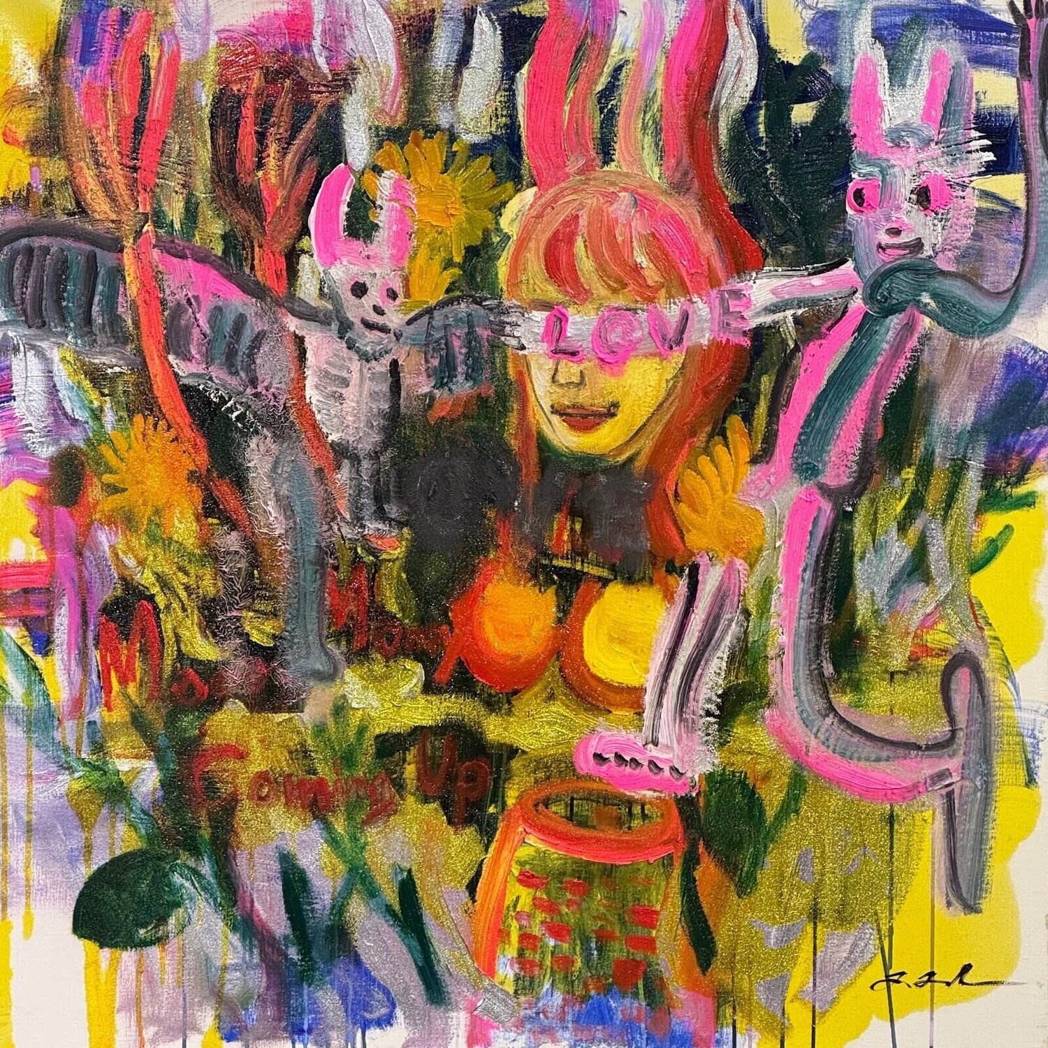Money Money Coming Up 2024 Takuma Tanaka Originalgemälde zu verkaufen