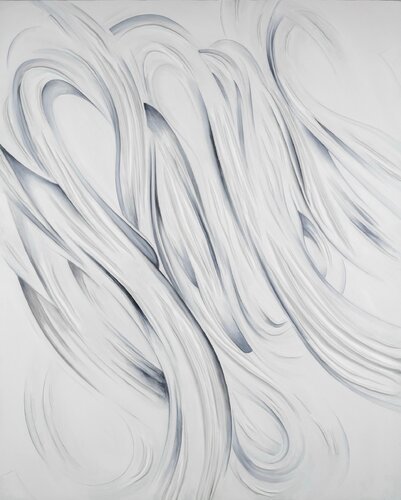 2D/3D COLOR BAND SERIES I: Gray #1 by Daniel Anderson, Painting for Sale on Singulart
