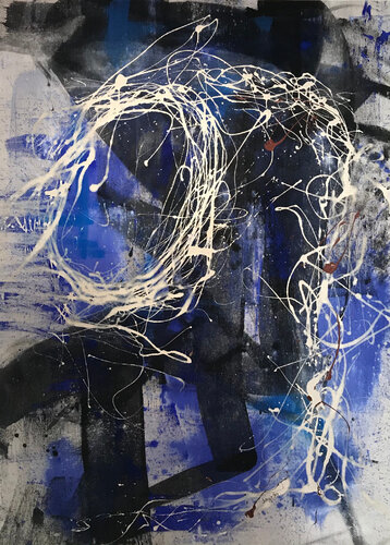 Summer Sky van JuanCarlos rLora, Schilderij te koop op Singulart
