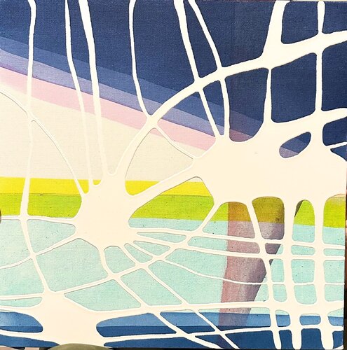 To the beach #1 von Lindsey Nobel, Malerei kaufen auf Singulart