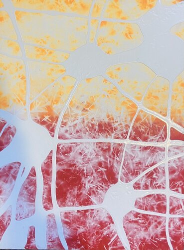 Liquidlines & Infosohere #2 di Lindsey Nobel, Pittura in vendita su Singulart
