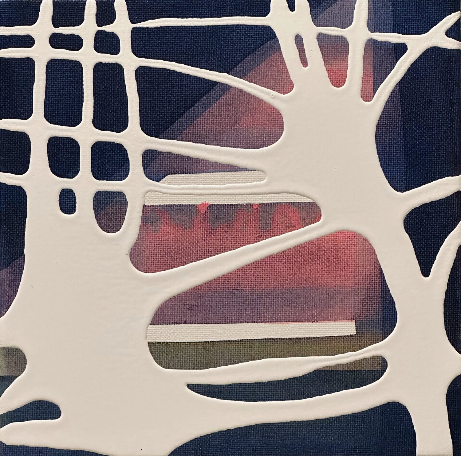 Squared #1 Lindsey Nobel Originalgemälde zu verkaufen