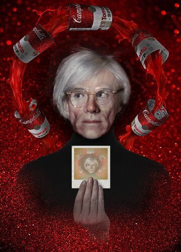 ANDY (FIVE MINUTES) di Juano Diaz, Pittura in vendita su Singulart