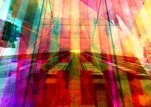 Light Bridge di Rodrigo Tamayo, Fotografia in vendita su Singulart