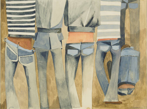 Jeans I di Dorothy Braund, Pittura in vendita su Singulart