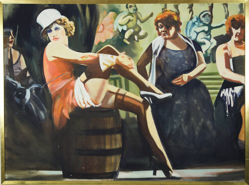 Untitled (Cabaret) de Ryan Rosemary, Pintura a la venta en Singulart