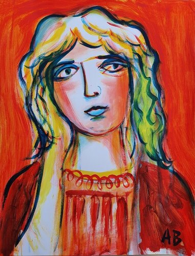 Woman van Auguste Blackman, Schilderij te koop op Singulart