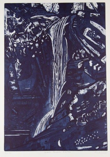Cedar Creek Falls von Jeffrey Makin, Druck kaufen auf Singulart
