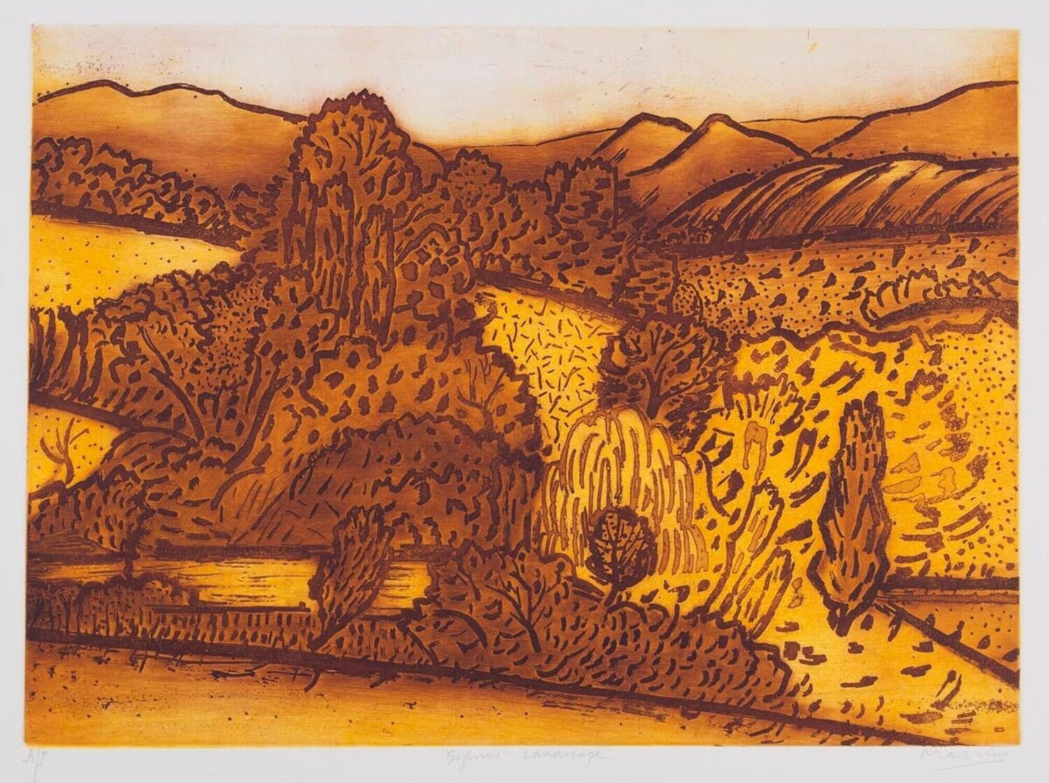 Sylvan Landscape Jeffrey Makin