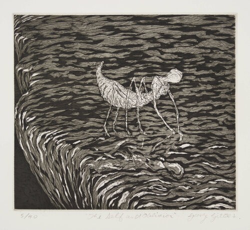 The Self and Oblivion  by George Gittoes, Print for Sale on Singulart