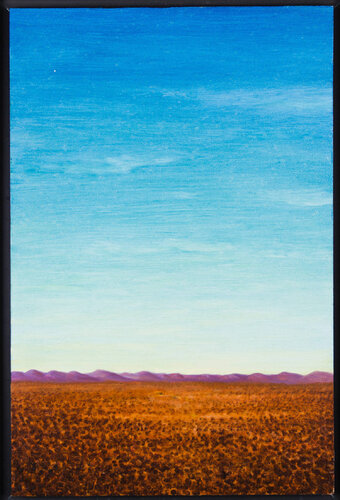 Untitled (Red Landscape at Morning) van Adam Nudelman, Schilderij te koop op Singulart