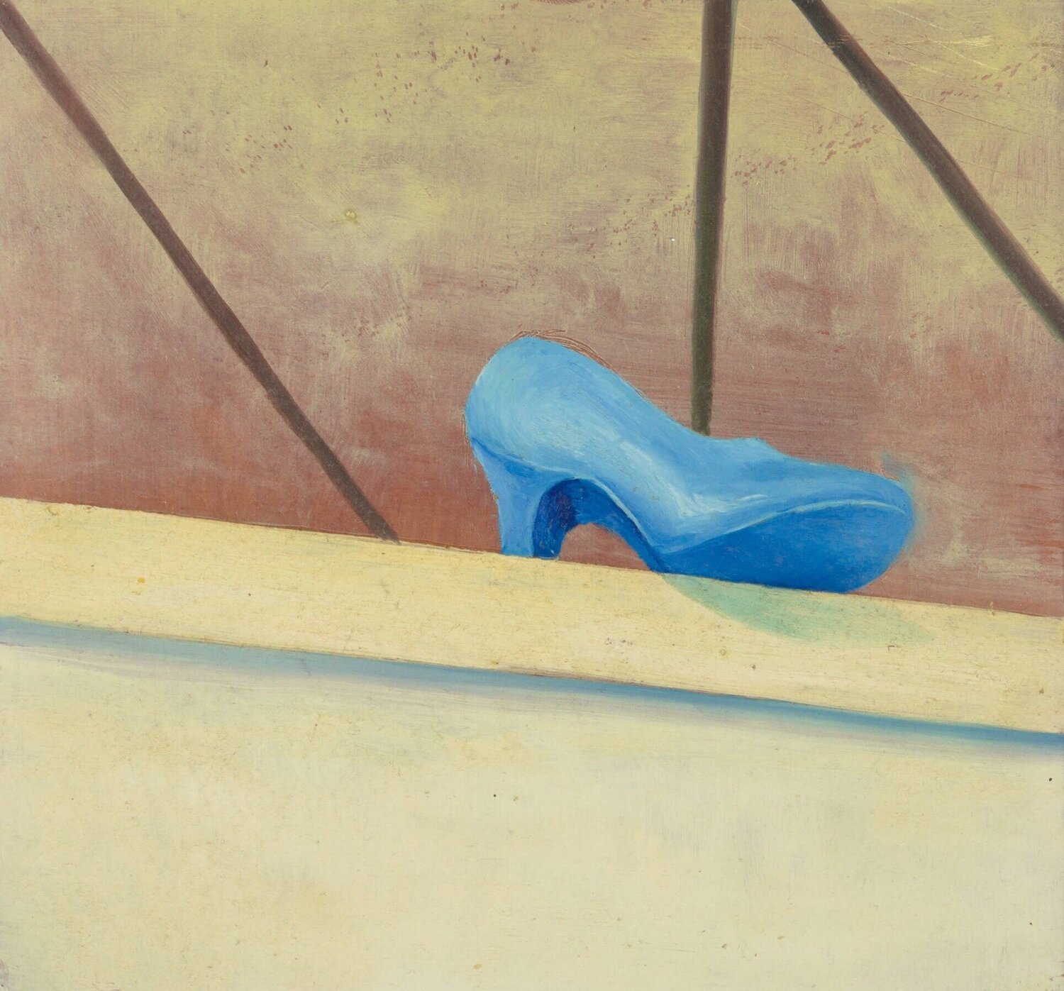 Untitled (Blue Shoe) Adam Nudelman