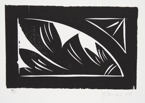Untitled (Peeking Through) by Robert Jacks, Print for Sale on Singulart