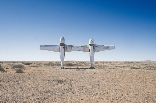 Near Callanna Station, South Australia van Christopher Rimmer, Fotografie te koop op Singulart