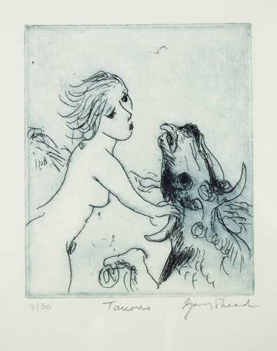 Taurus van Garry Shead, Afdruk te koop op Singulart