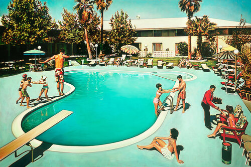 The Diving Pool von Steve Rosendale, Druck kaufen auf Singulart