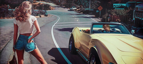 The Hitchhiker par Steve Rosendale, Édition en vente sur Singulart