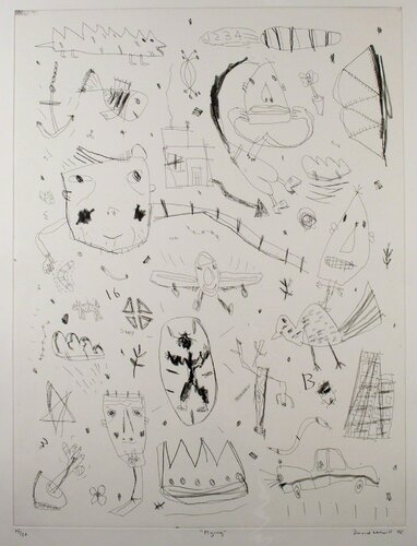 Flying di David Larwill, Stampa in vendita su Singulart