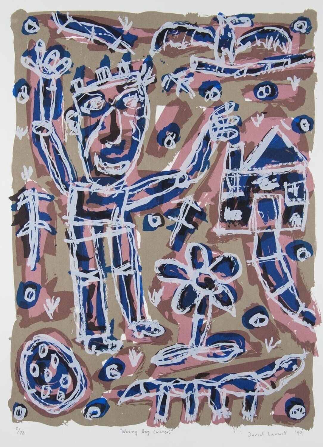 Waving Boy (Winter) David Larwill