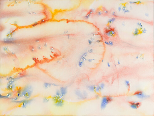 Untitled (Orange) by Paula Dawson, Work on Paper for Sale on Singulart