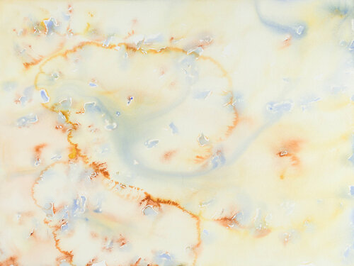 Untitled (Pale Yellow) di Paula Dawson, Opera su carta in vendita su Singulart