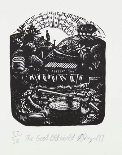 The Good Old World  by David Frazer, Print for Sale on Singulart