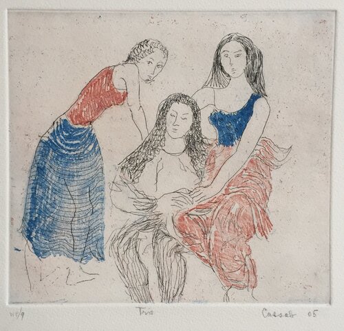 Trio by Judy Cassab, Print for Sale on Singulart