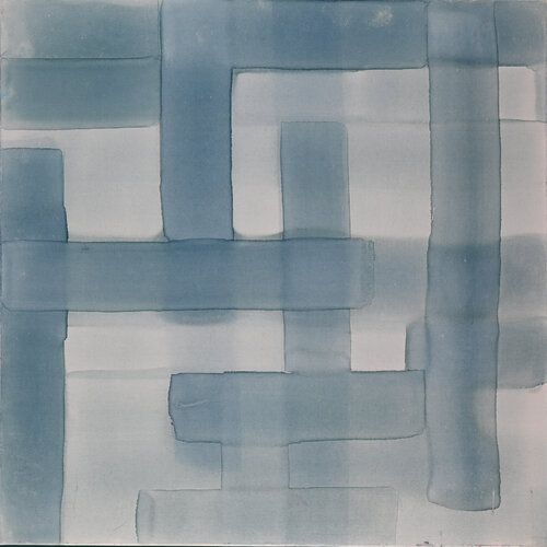 Quantum lines and shapes imprints 1 von Grégoire Bellwald, Malerei kaufen auf Singulart