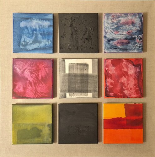 Carré magique A van Grégoire Bellwald, Schilderij te koop op Singulart