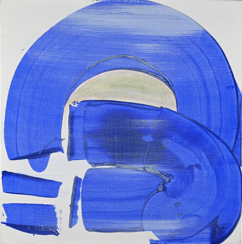 Blue shape von Grégoire Bellwald, Malerei kaufen auf Singulart