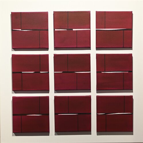 Carré magique 7 van Grégoire Bellwald, Schilderij te koop op Singulart