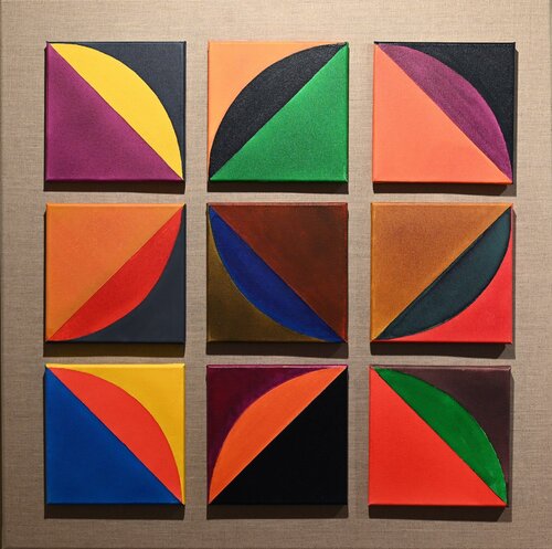 Carré magique 6 van Grégoire Bellwald, Schilderij te koop op Singulart