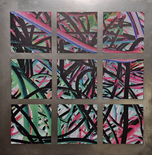 Carré magique 10 van Grégoire Bellwald, Schilderij te koop op Singulart