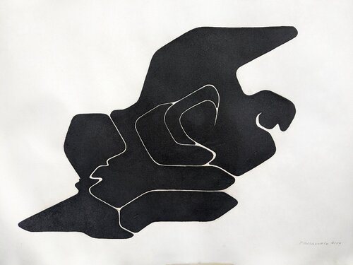 Hand-Signed Original Etching, 1963 - Seals / Sceaux, 1963 by Pablo Palazuelo, Work on Paper for Sale on Singulart