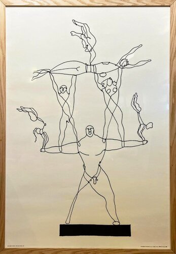 Circus/Brass Family-Original Lithograph, large format, 1988 von Alexander Calder, Werk auf Papier kaufen auf Singulart