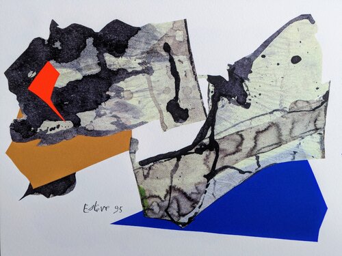 Abstraction - Original Signed Serigraphy in colors, 1995 von Maurice Estève, Werk auf Papier kaufen auf Singulart