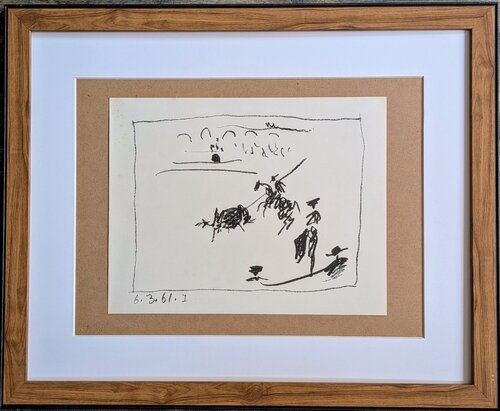 ☆ピカソ　Vase De Fleurs　☆ 限定10枚】VASE DE FLEURS 1957 - Editions Cartes D'Art Paris