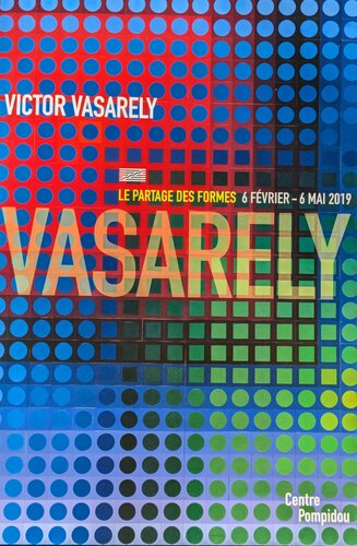 Composition - Original poster on matt paper, 2019 van Victor Vasarely, Werk op papier te koop op Singulart