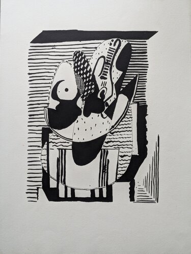 版画 Picasso: Archimedes Goddess Helena 1955 2197017_c99d94932bb4cc19c5ac75
