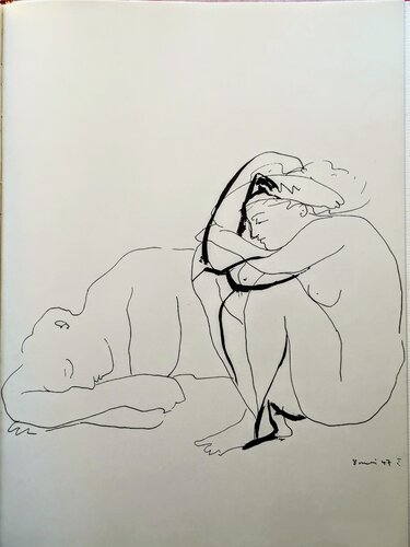 The Couple -  Lithograph, 1962 di Pablo Picasso, Opera su carta in vendita su Singulart